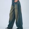 Retro Washed Baggy Jeans