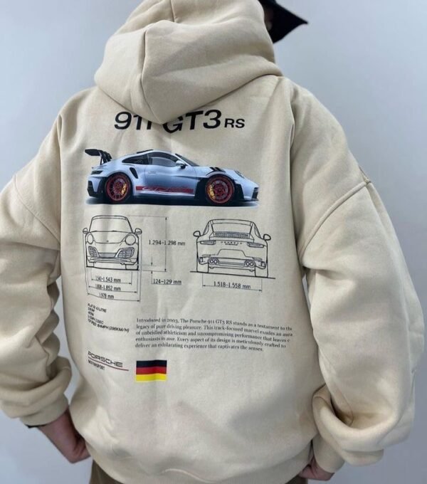 911 GT3 Porsche Hoodie - Image 3