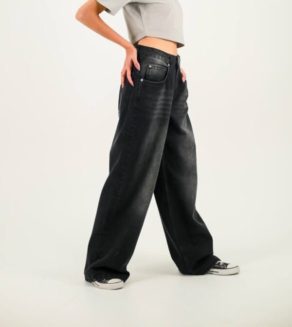 Black Baggy Jeans - Image 6