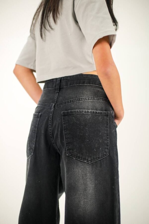 Black Baggy Jeans - Image 2