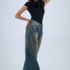Retro Washed Baggy Jeans - Image 11