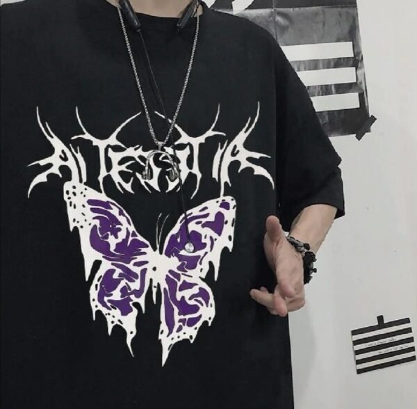 “Purple Butterfly” T-shirt - Image 2