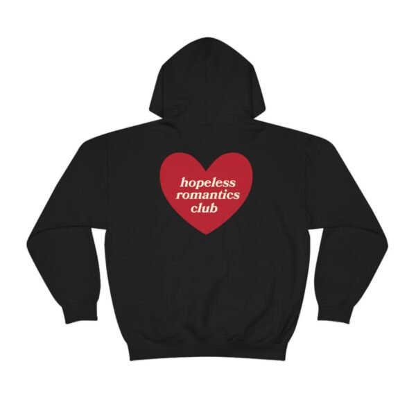 “Hopeless Romantic Club” Hoodie - Image 2