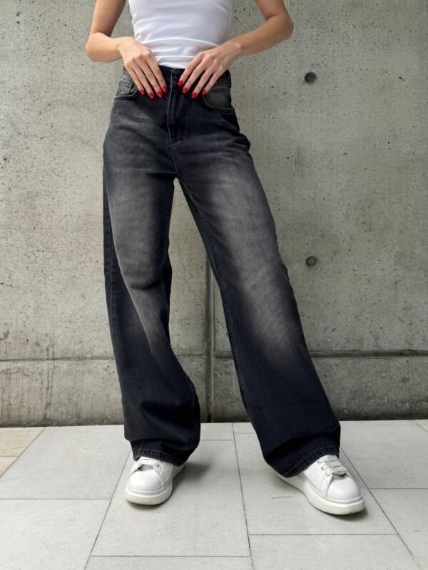 Black Baggy Jeans - Image 5