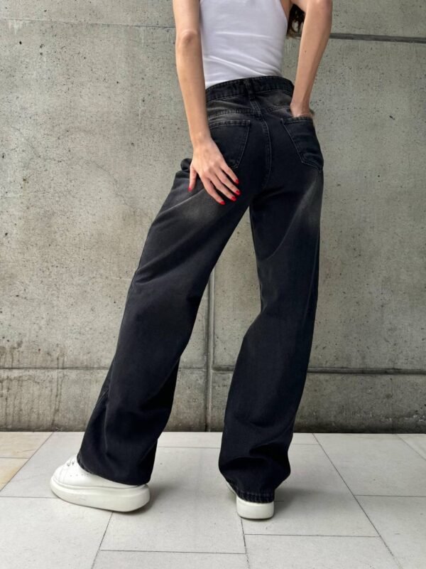 Black Baggy Jeans - Image 3