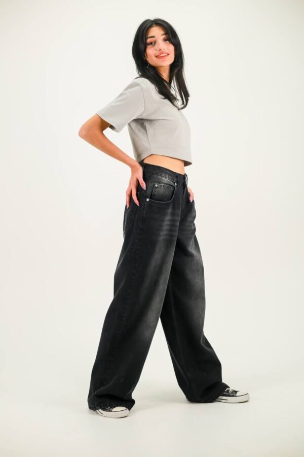 Black Baggy Jeans - Image 8