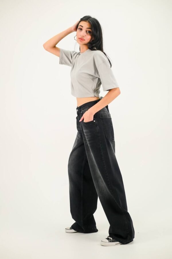 Black Baggy Jeans - Image 5