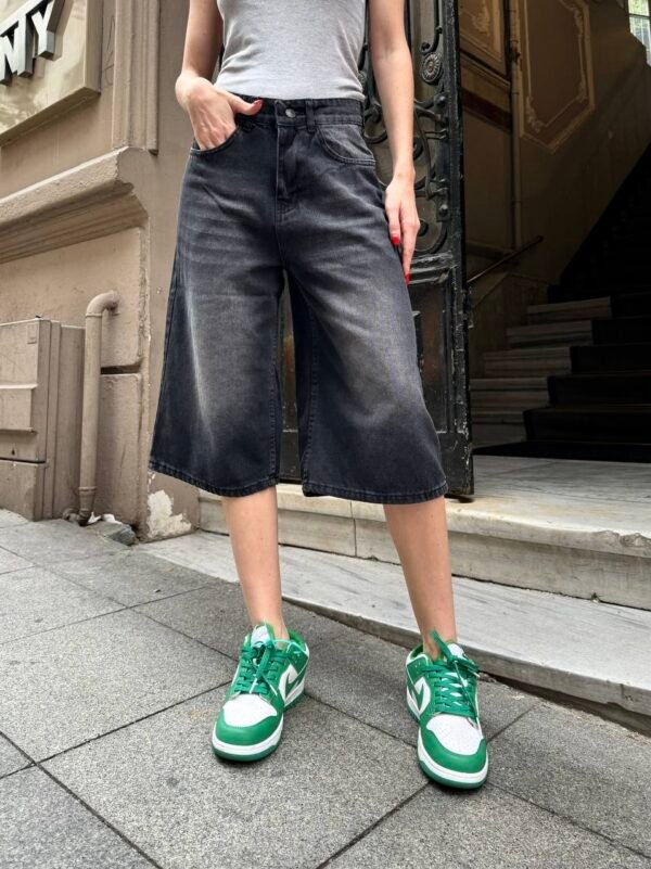 Black Baggy Jorts