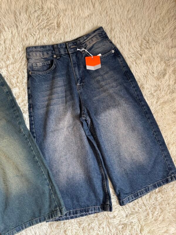 Dark Blue Baggy Jorts