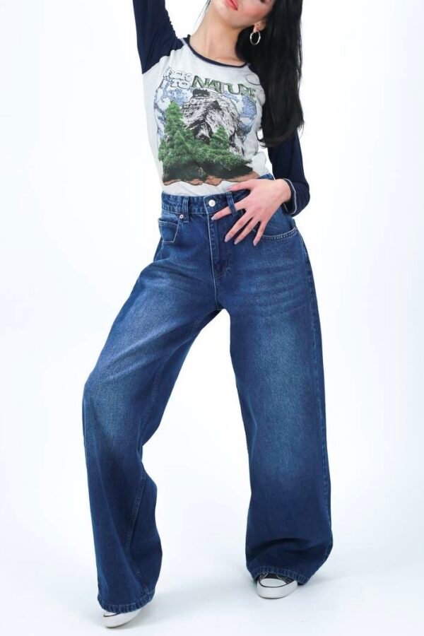 Blue Baggy Jeans - Image 9