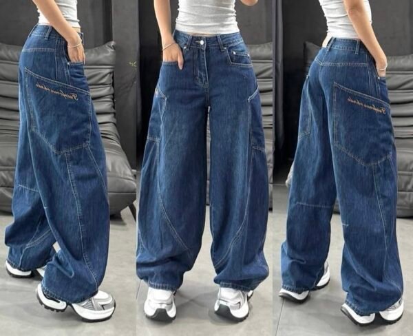 Dark Blue Baggy Jeans